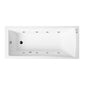 Square Single Ended Whirlpool Hydrotherapy SPA Bath 1600 x 700mm