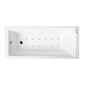 Square Single Ended Hydrotherapy Air SPA Bath - 1400 x 700mm