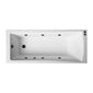 Riverside Whirlpool & Hydrotherapy Spa Bath - 1400 x 700 with 6 Jet - welovecouk
