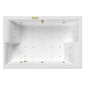 Luxus II Superdeep 1800 x 1200mm Whirlpool Bath