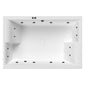 Luxus II Superdeep 1800 x 1200mm Whirlpool Bath