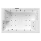 Luxus II Superdeep 1800 x 1200mm Whirlpool Bath