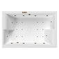 Luxus II Superdeep 1800 x 1200mm Whirlpool Bath - welovecouk