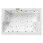 Luxus II Superdeep 1800 x 1200mm Whirlpool Bath - welovecouk