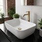 Hudson Reed 455mm Square Vessel - Matt White