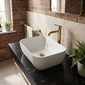 Hudson Reed 455mm Square Vessel - Matt White