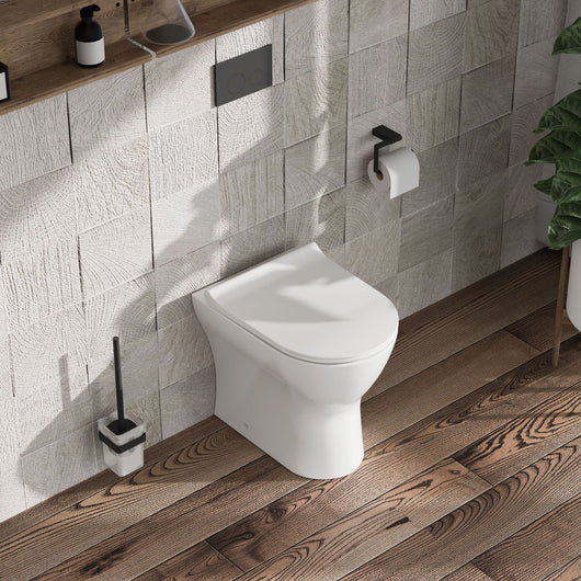  Misirlou Back To Wall Toilet & Soft Close Seat