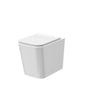 Nuie Orlen Rimless Back to Wall Toilet with Soft Close Seat