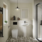 Nuie Orlen Rimless Back to Wall Toilet with Soft Close Seat
