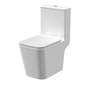Nuie Orlen Rimless Close Couple Toilet with Soft Close Seat