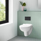 Melbourne Mid-Height Concealed Cistern Frames Wall Hung Pan - Square Plate