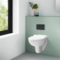 Melbourne Mid-Height Concealed Cistern Frames Wall Hung Pan - Round Plate