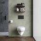 Round Wall Hung Toilet WC C/W Soft Close Seat