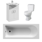 Melbourne Vanity Foundation Straight Single Ended Bath Suites 1500 x 700