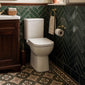 Moreton Square Rimless Close Coupled Toilet & Soft Close Seat