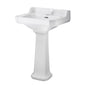 Wilmslow Traditional Freestanding Bathroom Suite with Basin Pedestal - welovecouk