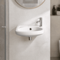 Melbourne Wall Hung Cloakroom Basin 350mm Wide