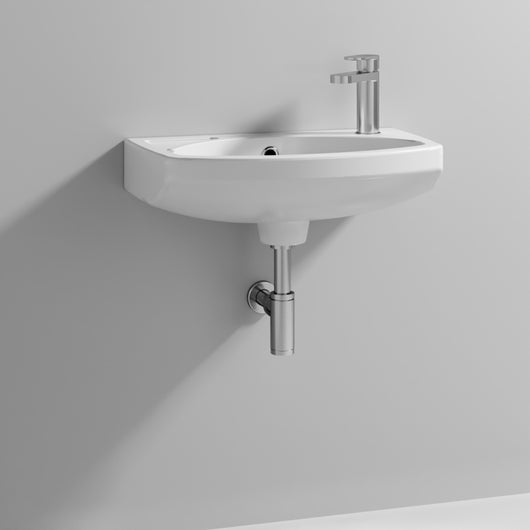 Melbourne Wall Hung Cloakroom Basin 450mm Wide