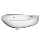 Round Wall Hung Cloakroom Basin 350mm Wide