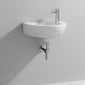 Round Wall Hung Cloakroom Basin 350mm Wide