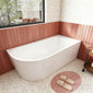 Selsley 1500 Curved Freestanding SUPER DEEP Bath Right Hand - welovecouk