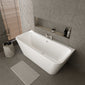 Fairford 1600 Back To Wall Double Ended Freestanding Bath