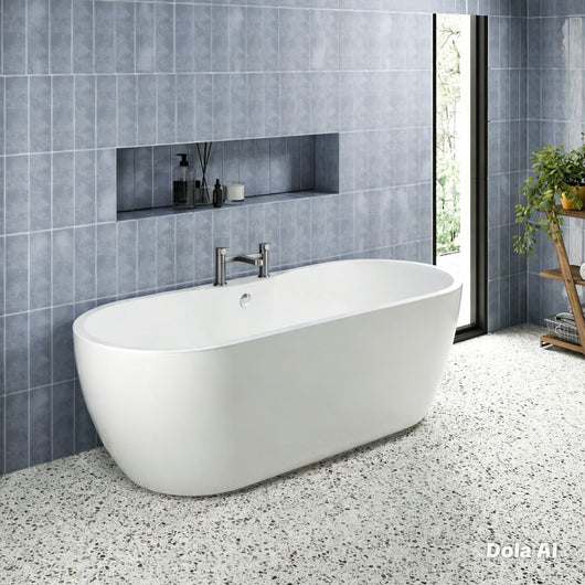  Cotswold 1555 x 750 Double Ended SUPER DEEP Freestanding Bath