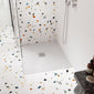 Slate White Slimline 800 x 800mm Square Shower Tray