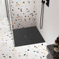 Slate Black Slimline 900 x 900mm Square Shower Tray