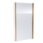 Nuie L-Shaped Fixed Bath Screen 1400 x 815mm - Brushed Bronze - welovecouk