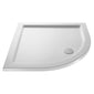 Deco Squared 600mm Satin Green Vanity & Black Quadrant Shower Enclosure Bathroom Suite