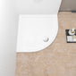 1000 x 1000 Quadrant Stone Shower Tray