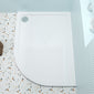 1200 x 900 Right Hand Offset Quadrant Stone Shower Tray