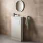 Nuie Minimalist 400mm Floorstanding Basin Vanity Unit - White