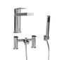 OAKLEY - Chrome Mono Basin Mixer Inc P/B Waste and Bath Shower Mixer Inc Handset