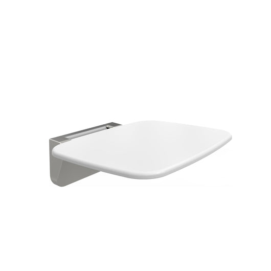  Aquaessentials Slimline Fold up Shower Seat - White