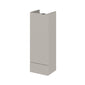 Hudson Reed Fusion 300mm Compact Floor Standing Base Unit (No Lid) - Pebble Grey