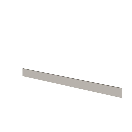  Hudson Reed Fusion 1250x145mm Continuous Plinth - Pebble Grey