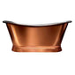 Owen & Oakes 1700 Roll Top Copper / Nickel Boat Bath