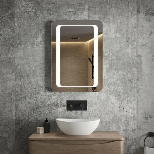  Aura Illuminated Battery LED Mirror 500 x 700mm