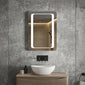 Aura Illuminated Battery LED Mirror 500 x 700mm