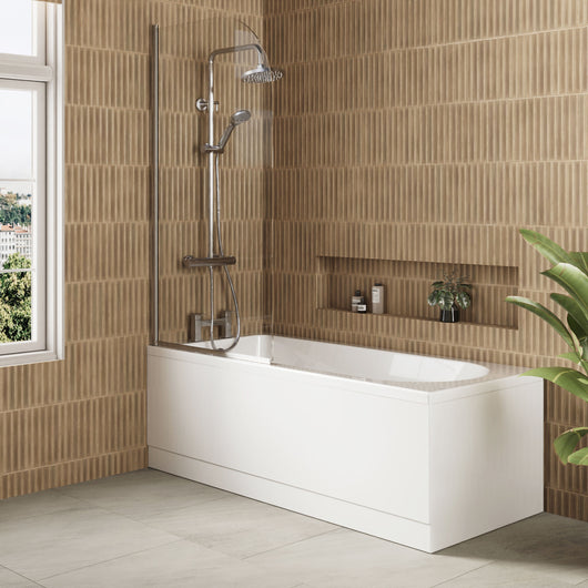  Acrylic Front & End Straight Bath Panel - 1800 x 800 - welovecouk