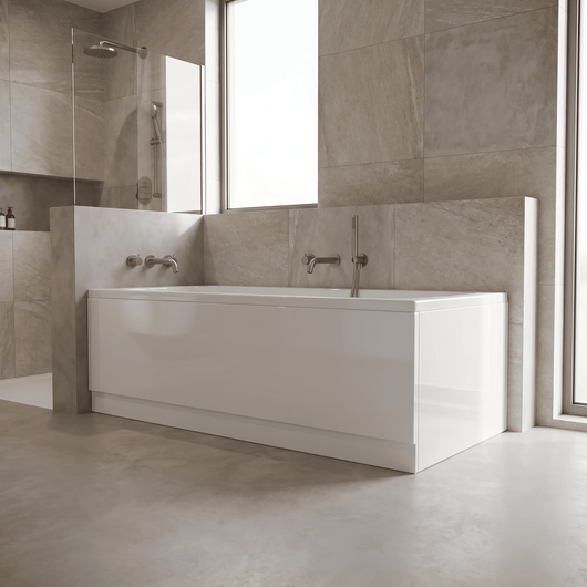  Acrylic Front & End Straight Bath Panel - 1700 x 700