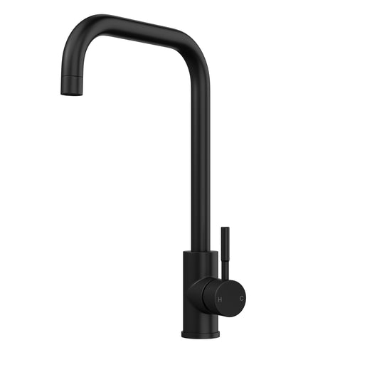  Top Fix Black Square Kitchen Tap - welovecouk