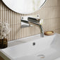 Hudson Reed Tec Single Lever Wall Mounted Basin Bath Filler - Chrome - welovecouk