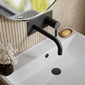 Hudson Reed Tec Single Lever Wall Mounted Basin Bath Filler - Matt Black - welovecouk