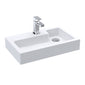 Nuie Athena 500mm Basin & WC Unit - Gloss White - welovecouk