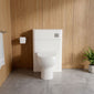 Pride 550mm Back to Wall WC Unit - Alpine White