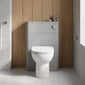 Pride 550mm Back to Wall WC Unit - Satin Grey