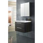 Hudson Reed 718mm 2 Drawer Wall Hung Basin Unit & Basin - Hacienda Black